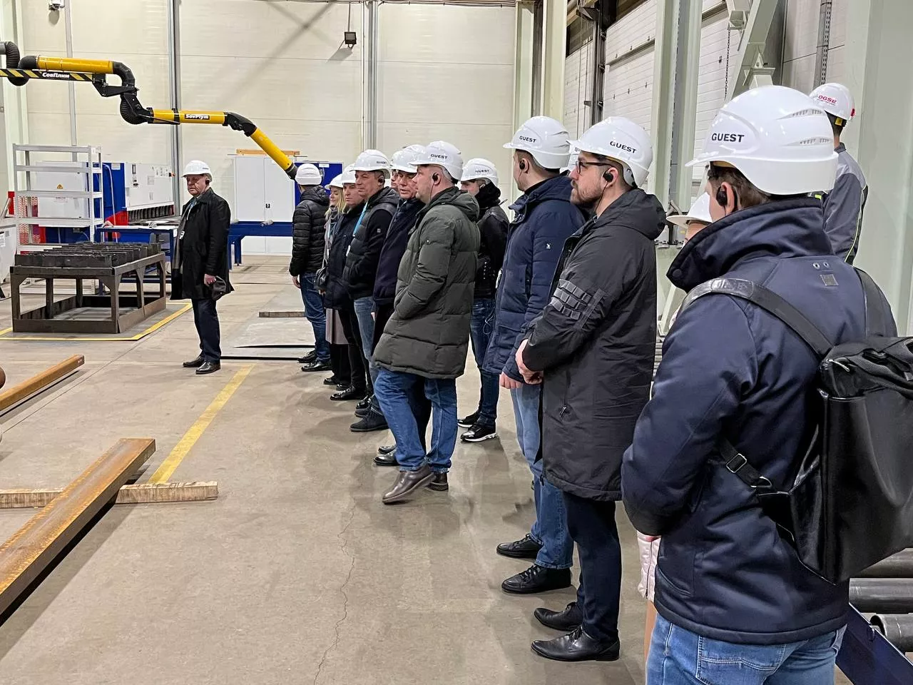 День открытых дверей на площадке участника кластера судостроения и судоремонта "Системы Нефть и Газ Балтия"