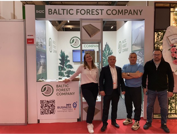 ООО «Балтийская лесная компания» презентует свою продукцию на выставке в Стамбуле