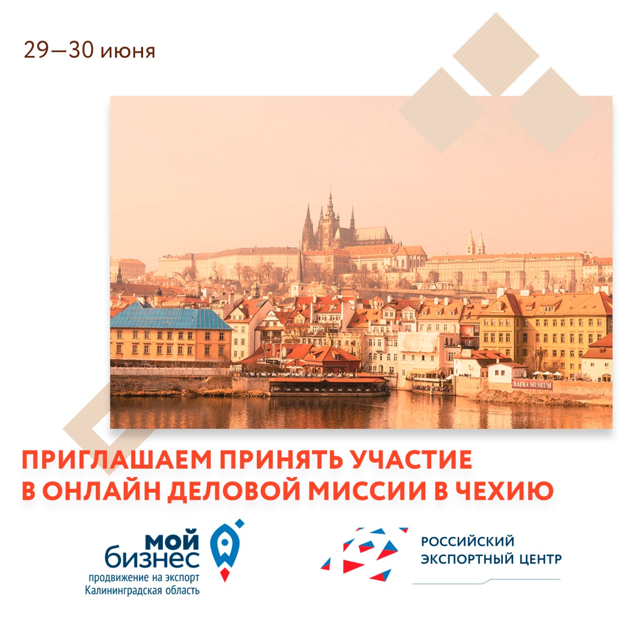 Онлайн деловая миссия в Чехию для экспортеров