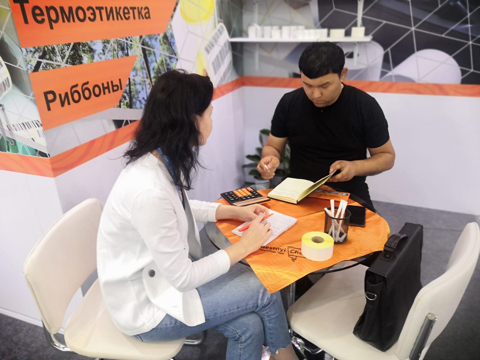 Калининградский производитель чековой ленты принял участие в выставке в Узбекистане